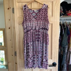 Novica NWOT block printed Dress from India  💕